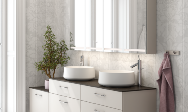 Badmöbel Calidris von Dansani mit Waschtisch und Stauraum