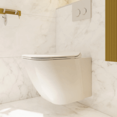 Badmöbel Calidris von Dansani mit moderner Toilette