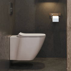 Moderne Toilette von Dansani mit minimalistischer Gestaltung