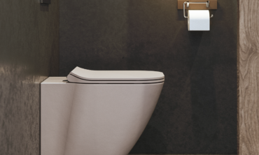 Moderne Toilette von Dansani mit minimalistischer Gestaltung