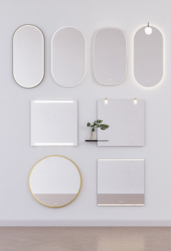 Modernes Badezimmer mit Badmöbeln Luna Mido