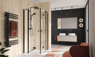 Dekorplatten für Badezimmerwände mit nahezu fugenloser Verbindung